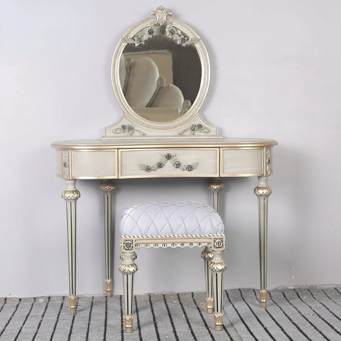 European dresser bedroom French luxury dresser combination solid wood carved dresser master bedroom princess