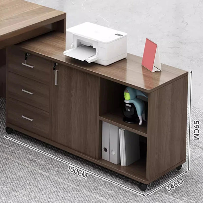Modern Nordic Office Desk Adult Height Storage Studying Office Desk Makeup Studying Mesas Para Ordenador Bussiness Furniture