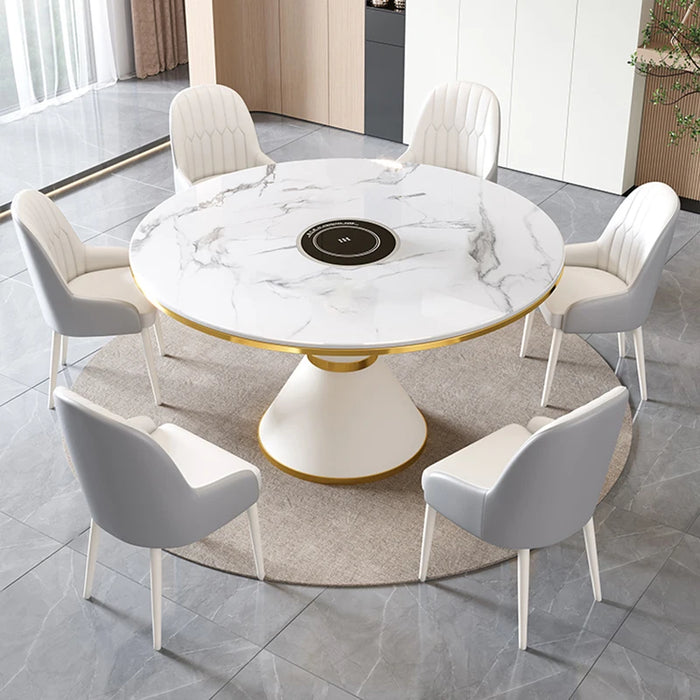 Living Room Dining Room Set Nordic Combination Mobile Chair Designer Kitchen Modern Round Tavolino Da Salotto Home Furniture