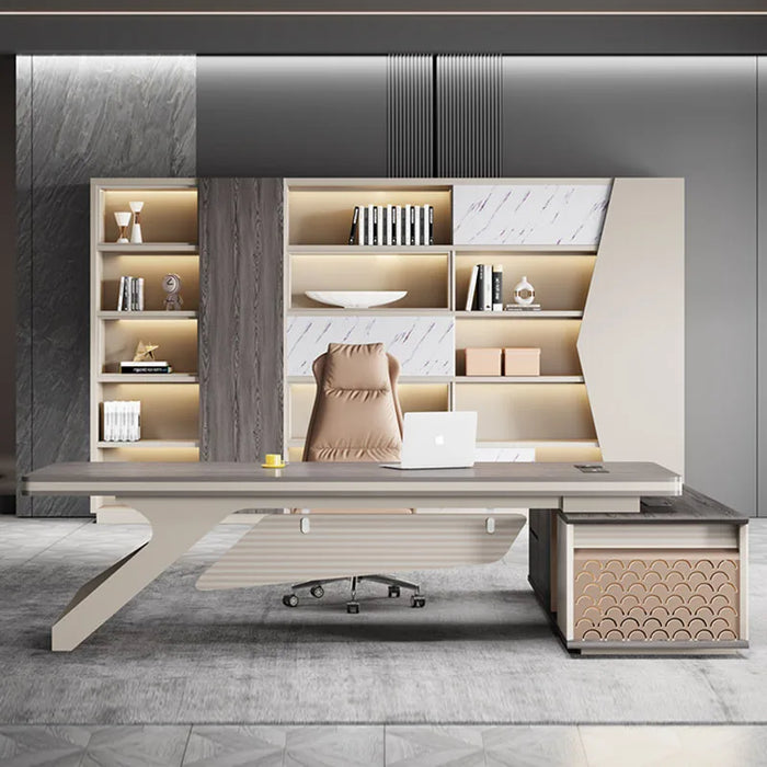 Writing Gaming Bedroom Long Office Desks Table Room Work Reading Room Desk Executive Organizer Seating Scrivania Furniture AA