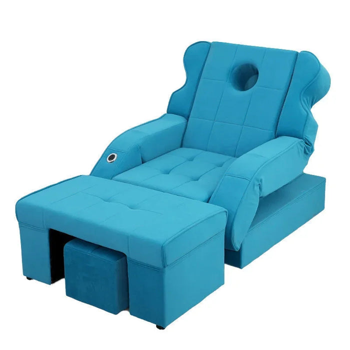 Pedicure Exquisite Cosmetology Chair Folding Tattoo Nails Sofa Chairs Electric Design Stool Cadeira De Manicure Furniture HD50XZ