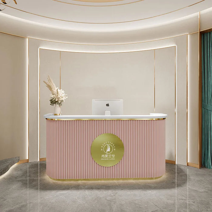 Lectern Podium Reception Desks Beauty Salon Office Shop Coffee Bar Counter Table Cashier Desk Diy Mostrador Tienda Furniture