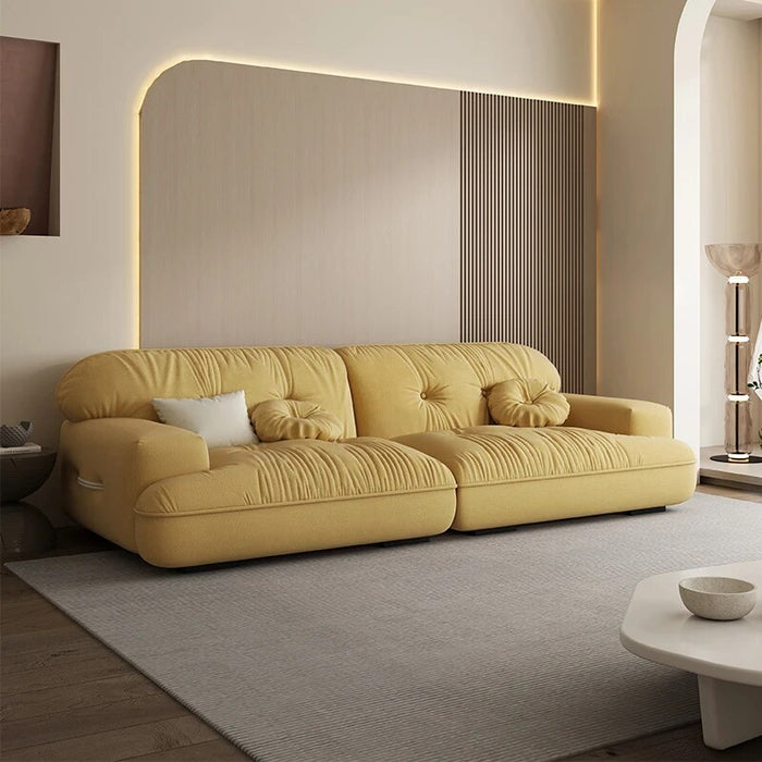 Italian L-Shape Modular Sectional Sofas White Chaise sectional couch sofa indoor Living Room velvet Sofa set