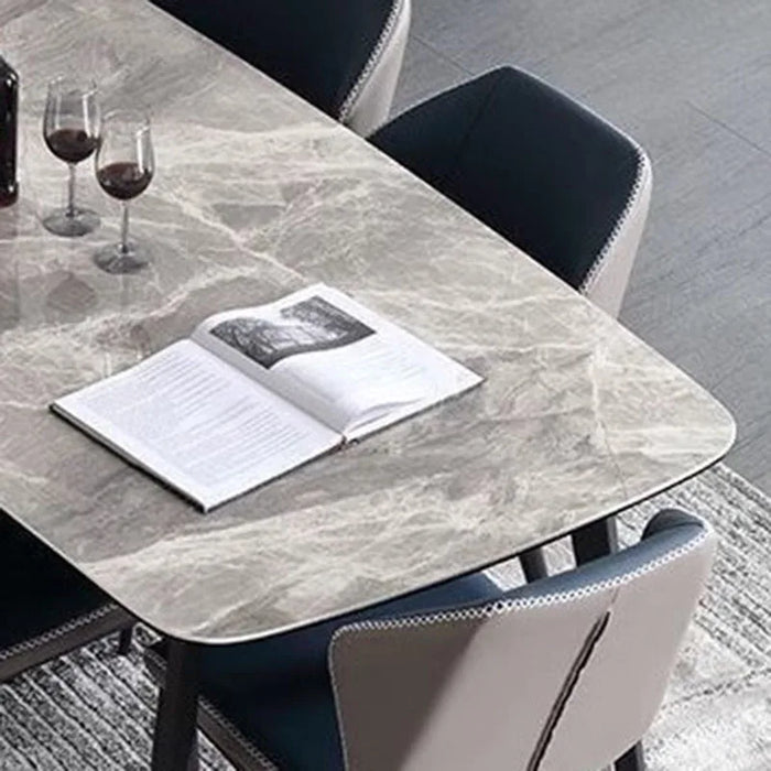 Waterproof Rectangle Dining Table Nordic Minimalist Center Kitchen Dining Table Cheap Living Room Table Basse Home Furniture