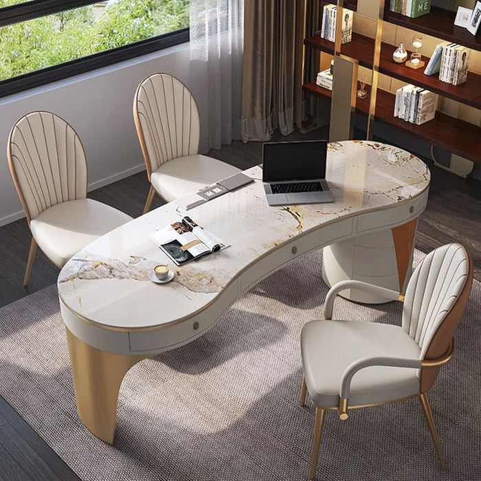Modern Office Desk Mainstays Organization Supplies Writing Desk Modern Solid Wood Scrivania Ufficio Lavoro Office Furniture