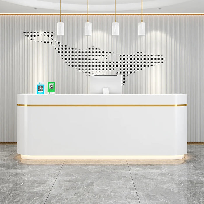 Modern Office Restaurant Tables Front Desk Lectern Pulpit Checkout Hair Salon Shop Counter Bar Podium Stand Bureau Furniture