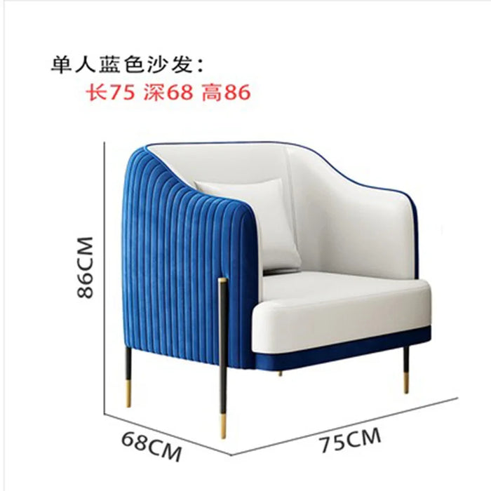 Scratch Protector Stretch Sofa Leather Minimalist Luxury Single Couch Banquet Ultralight Soft Divani Soggiorno Bedroom Furniture