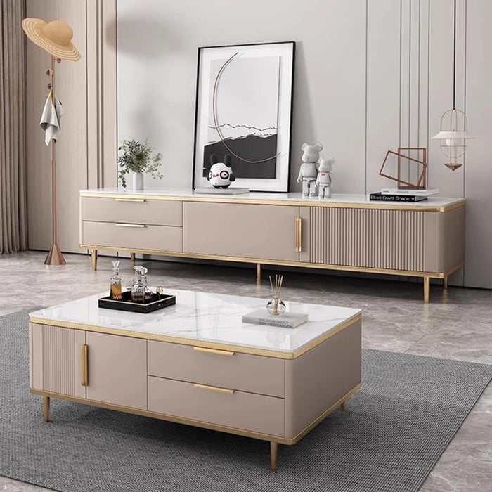 Table Plant TV Stands Modern Display Fireplace Corner Wall TV Stands Mid Century Center Muebles Para Casa Living Room Furniture