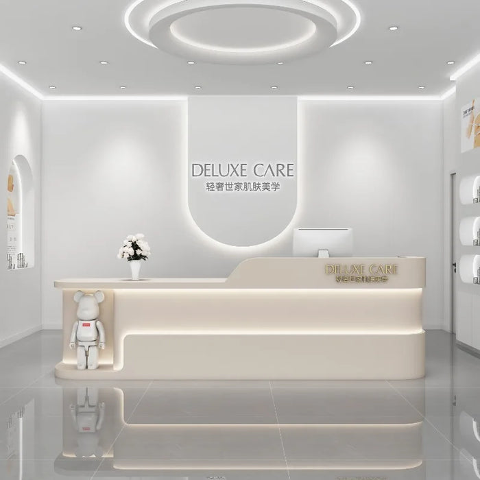 Register Modern Reception Desks Rostrum Hospital Front Counter Reception Desks Executive Bancone Reception Minimalist Furniture