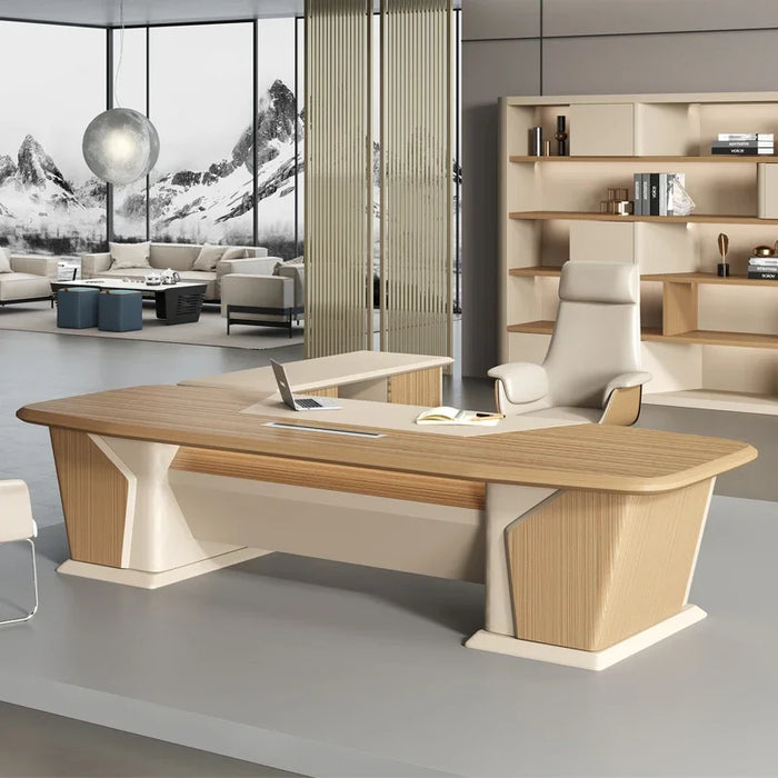 Executive Reception Desks Nail Modern Conference Tables Drafting Study Modern Walnut Mesa Para Computador Office Furniture