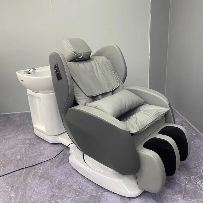 Professional Hairdressing Chairs Shampoo Electric Shaving Beauty Salon Chair Hair Washing Sillas Peluqueria Spa Furniture CY50XT