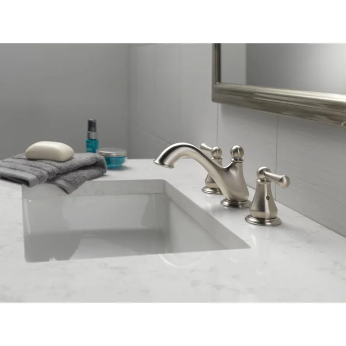 DUTRIEU bathroom sink fauce Two Handle Widespread Bathroom Faucet in Chrome ，bathroom furniture