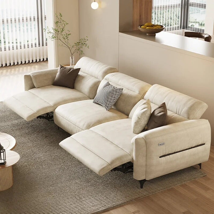 White Accent Sofa Living Room Modern Comfortable Electric Sofa Luxury Comfortable Fauteuil Relax Living Room Sofa Set Furniture