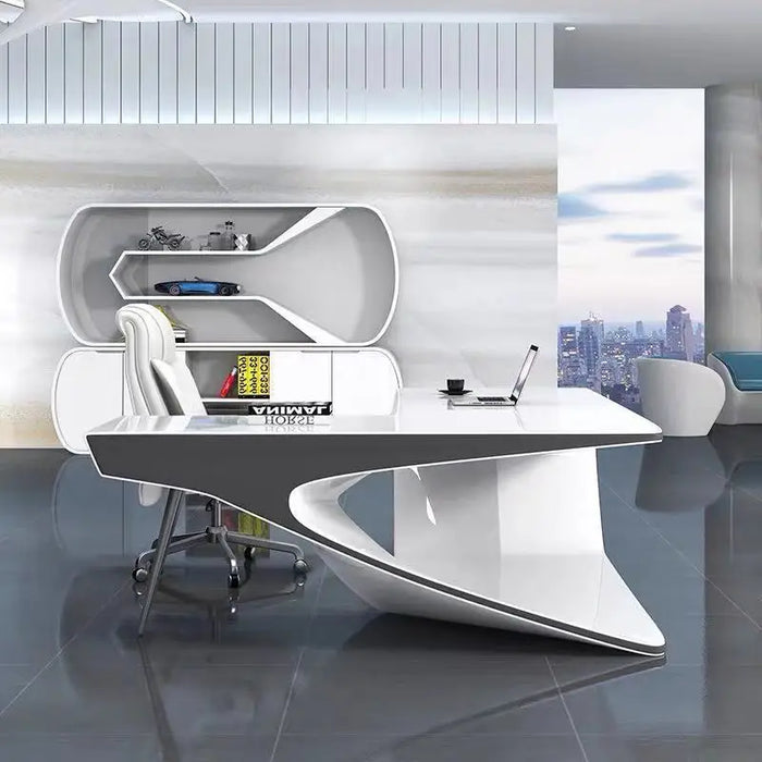 Technology sense desk simple fashion modern high-end desk paint executive desk furniture