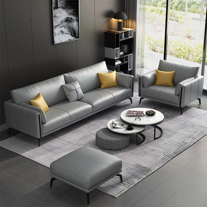 Modern Sectional Living Room Sofas Furniture Europe Luxury Living Room Sofas Beds Lazy Leather Confort Nordic Chaises Sofa Bed