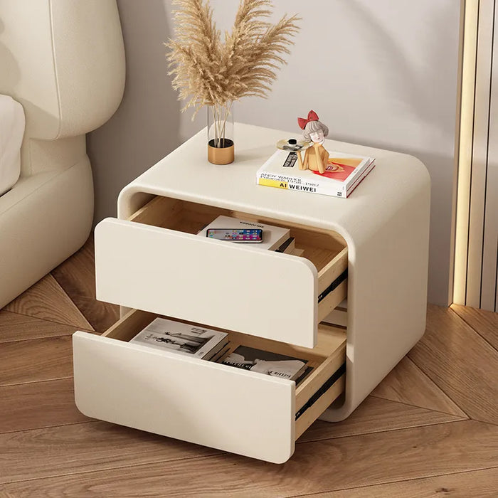 Creative Drawers Bedside Table Installation Storage Modern Unique Solid Wood Nightstands Bedroom Szafka Nocna Home Furniture
