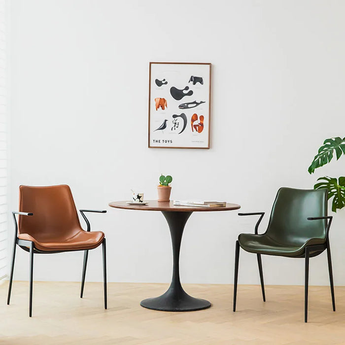 Black Legs Modern Dinning Chair Luxury Nordic Back Lounge Dining Chairs Designer Armchair Chaises Salle Manger Decoration