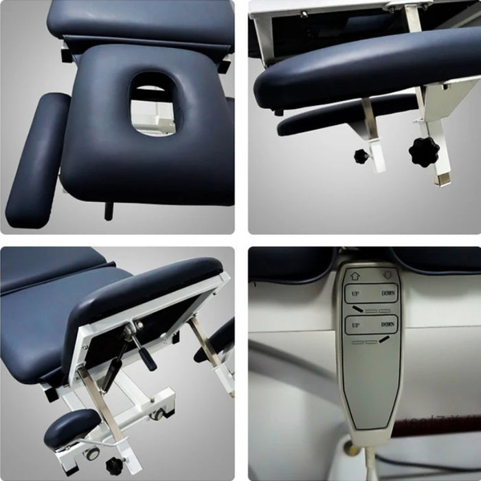 Physiotherapy Therapy Massage Beds Folding Beauty Electric Adjust Massage Beds Medical Lettino Estetista Salon Furniture QF50MB