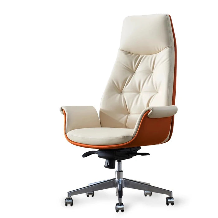 Business Boss Chair Comfortable Office Computer Chair Leather Italian Fashion Luxury Chair Study Women's Business Furniture