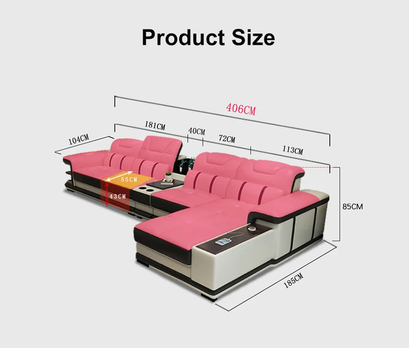 modern cheap sofas l shape white luxury leather corner sectional sofa set furniture  living room