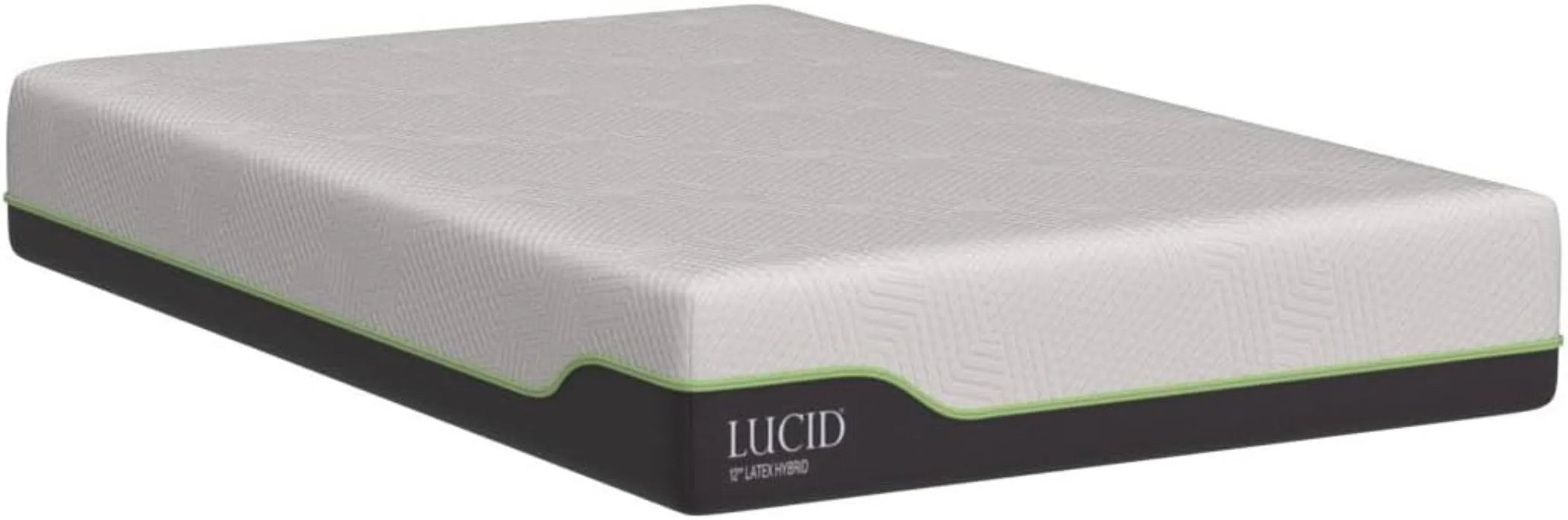 12 Inch Latex Hybrid Mattress - Responsive Latex Foam and Encased Springs - Firm Feel - Motion Isolation