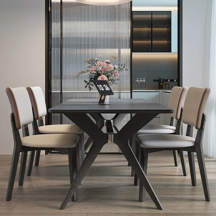 Wall Wood Dining Table Home Coffee Side Kitchen Tables Living Room Mobile Luxury Marble Mesas De Jantar Balcony Furniture