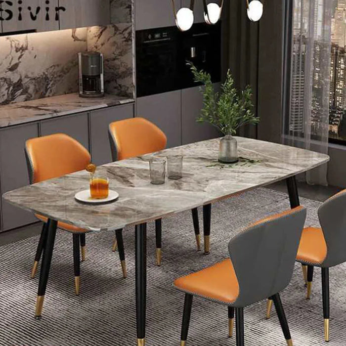 Luxury Waterproof Dining Table Onement Nordic Free Shipping Kitchen Dining Table Legs 75cm Balcony Esstische Home Furniture