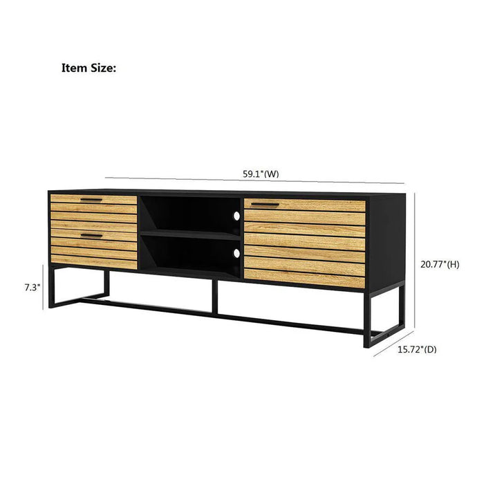Tv Stand Living Room Furnitur Fits TVs up to 50 to 65 in Home Furniture