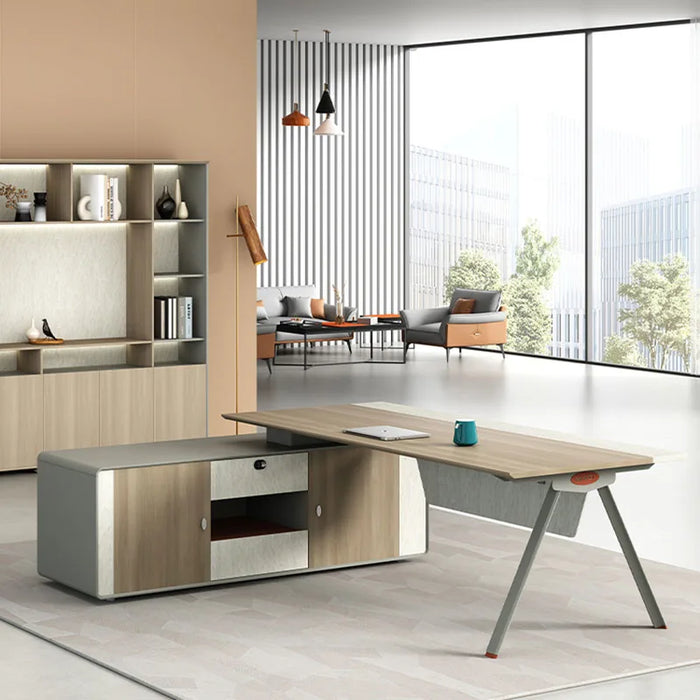 Workflow Executive Office Desk Corner Filing Drafting Modern Conference Office Desk Laptop Table Pliante High End Furniture HDH