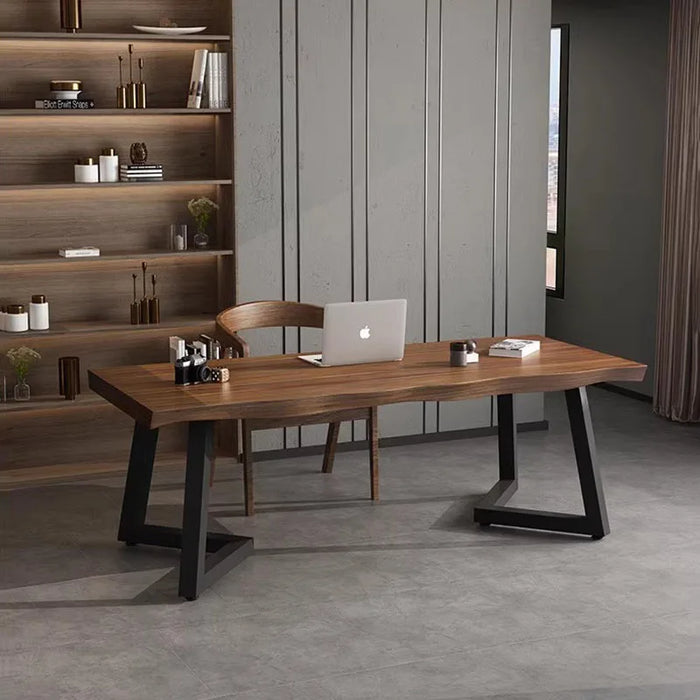 Computer Coffee Office Desk Writing Workbench Console Meeting Corner Drafting Office Desk Laptop Scrivania Legno Furniture HDH