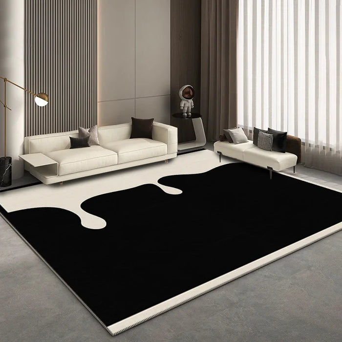 Simple Luxury Living Room Design Sense Bedroom Carpet