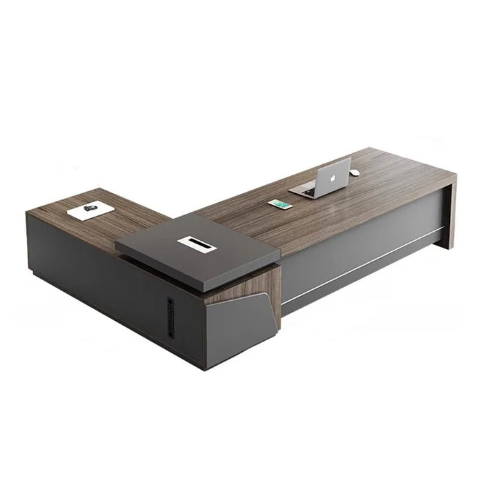 Supplies Executive Office Desk Writing Luxury European Floor Computer Desks L Shaped Organizers Mesa De Escritorio Furniture