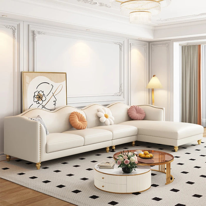 White Luxury Fancy Sofas Unique Lazy Nordic Designer Loveseat Sofa Living Room Divani Da Soggiorno Apartment Furniture