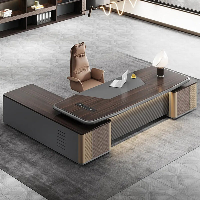 Executive Office Desk Reception Organizer Modern Computer Corner Desk Conference Luxury Escritorios De Oficina Furnitures