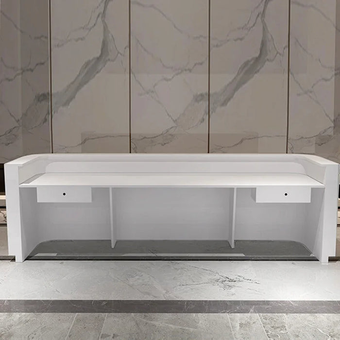 Consable Reception Desks Computer Information Modern Cashier Table Hospital Replica Pulpito Para Igreja Office Desk Furniture