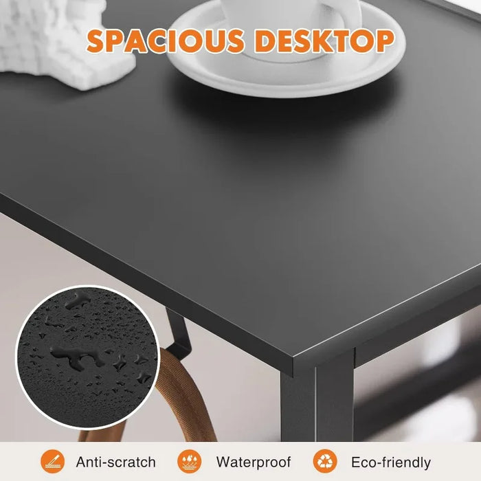Computer Desk 48 Inch Home Office Desk Writing Desks Work Table Small Space Desk Study Table Modern Simple Style Student Des