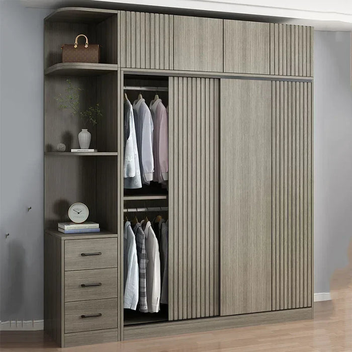 Storage European Wardrobes Drawer Detachable Large Heavy Minimalist Wardrobes Modern Space Saving Vestidores Salon Furniture