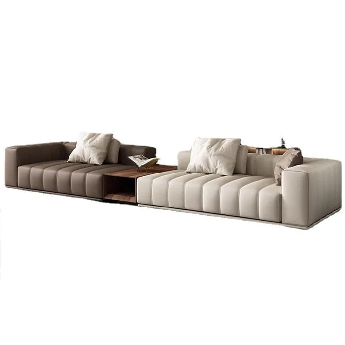 Bedroom European Living Room Sofa Luxury Leather Ergonomic Living Room Sofa Couch Set Water Proof Divani Soggiorno Decorations