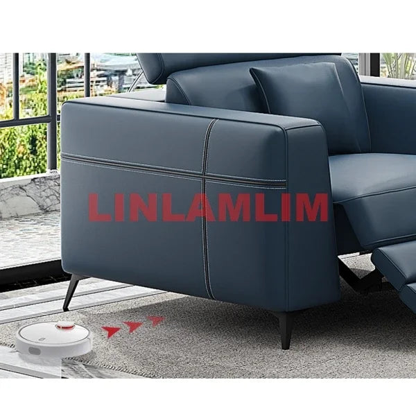 Functional Genuine Leather Sofa Cama Electric Reclining Sofa Set Sectional Couch Theater Seats Convertible Big Sleeper Sofas
