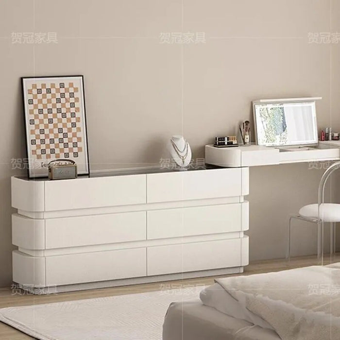 Makeup Organizer Dressing Table Toys White Shelves Vanity Lights Wall Mirror Cabinet Mesa De Maquillaje Bedroom Furniture