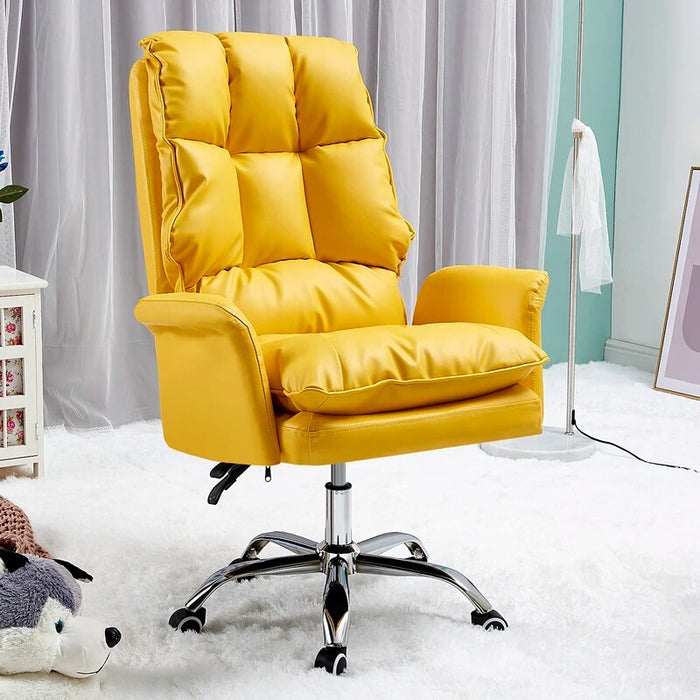 Designer Office Chair Luxury Back Cushion Footrest Office Chair Lift Swivel Lumbar Support Cadeiras De Escritorio Furniture