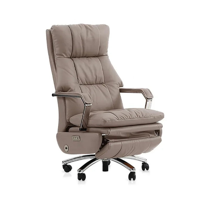 Back Cushion Leather Office Chair Design Armrest Footrest Executive Chair Luxurious Unfolding Bureau Meuble Kawaii Furniture