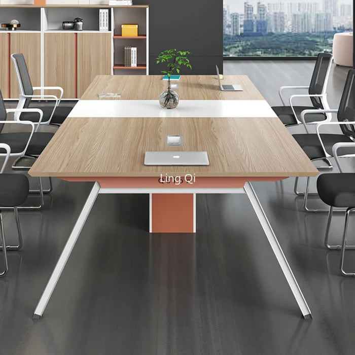 Luxury European Office Desk Conference Stand Up Free Shipping Light Luxury Computer Desks Designer Organizer Bureau Furniture