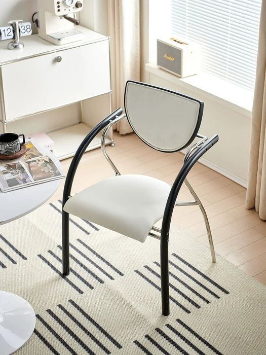 Retro Nordic Bedroom Designer Dining Chairs Kitchen Minimalist Dresser Chairs Cadeiras De Jantar Dining Room Furniture HY40DC