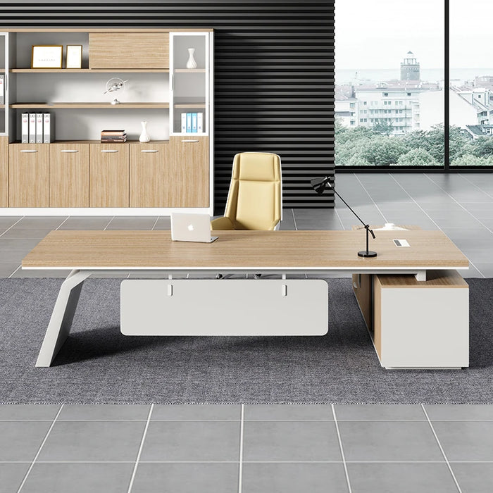 Vanity Conference Office Desk Student Writing Desktop Reception Office Desk Storage Scrivania Cameretta Modern Furniture