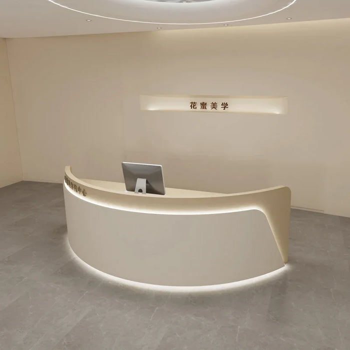 Banco Simple Standing Reception Desk Store Console Front Desk Cabinet Reception Desk Cashier Table Mostrador Room Furniture