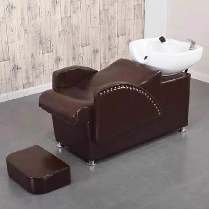 Thai Spa Shampoo Chair Comfort Comfort Shower Head Hair Salon Equipments Chair Ergonomics Cama De Champu Salon Equipment MQ50SC