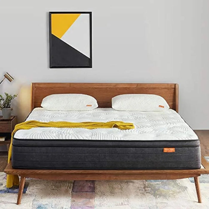Twilight Mattresses for Sleeping Mats on the Floor Motion Isolating Individually Wrapped Coils Colchon Memory Foam Mat Full Size
