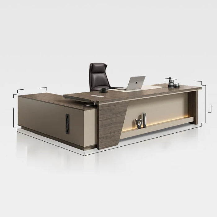 Computer Standing Office Desk Conference Study Executive Storage Monitor Office Desk Corner Scrivania Angolare Furniture HDH