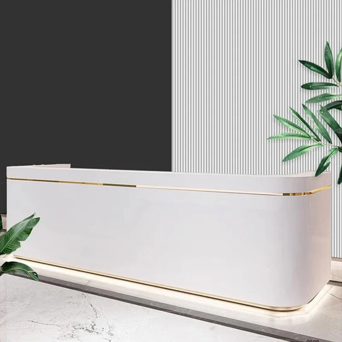 Consable Reception Desks Computer Information Modern Cashier Table Hospital Replica Pulpito Para Igreja Office Desk Furniture